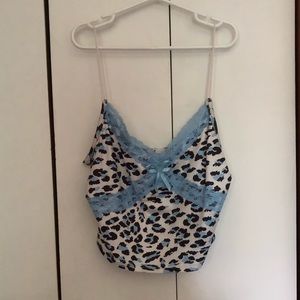 Y2K Crop top with pattern